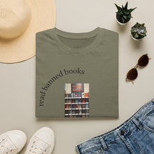 Load image into Gallery viewer, read banned books 2.0 Unisex T-Shirt by B E-Z
