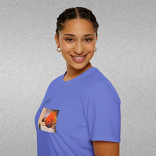 Load image into Gallery viewer, be a goldfish Unisex T-Shirt by B E-Z
