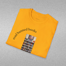 Load image into Gallery viewer, read banned books 2.0 Unisex T-Shirt by B E-Z
