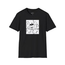 Load image into Gallery viewer, Dancing dog Unisex T-Shirt by B E-Z
