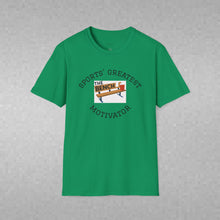 Load image into Gallery viewer, Sports' Greatest Motivator- Laziness (see back) Unisex T-Shirt by B E-Z
