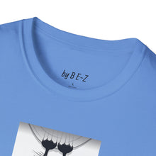 Load image into Gallery viewer, Dangling cat Unisex T-Shirt by B E-Z
