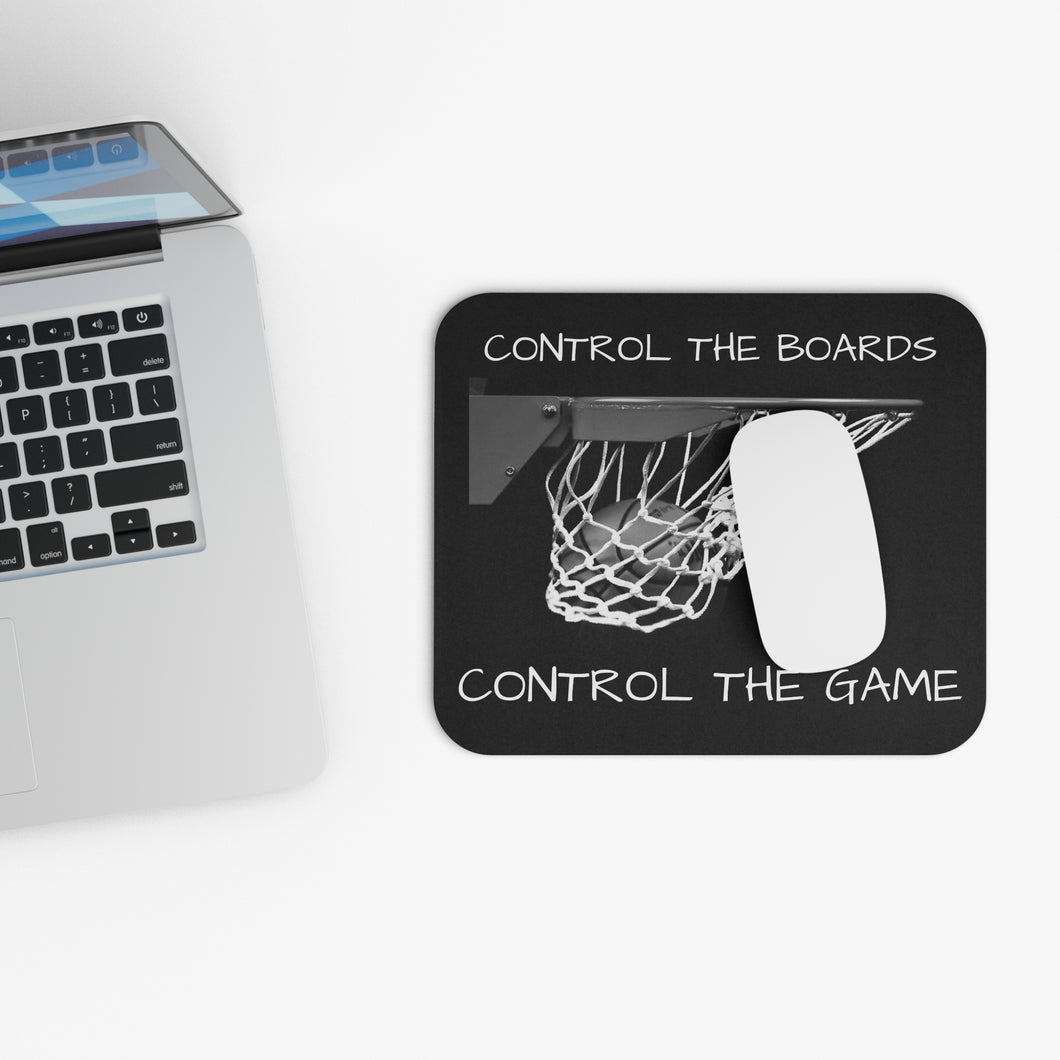 CONTROL THE BOARDS, CONTROL THE GAME Mouse Pad (Rectangle)