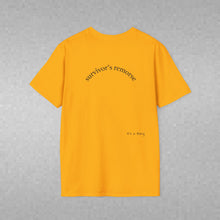 Load image into Gallery viewer, survivor's remorse Unisex T-Shirt by B E-Z
