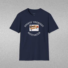 Load image into Gallery viewer, Sports' Greatest Motivator- Laziness (see back) Unisex T-Shirt by B E-Z
