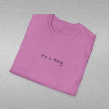 Load image into Gallery viewer, When Black Ink Met White Empty Pages (Back of Shirt) Unisex T-Shirt by B E-Z - It's A Thing
