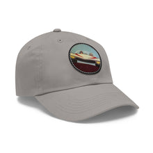 Load image into Gallery viewer, Speed Racer Dad Hat with Leather Patch (Round)
