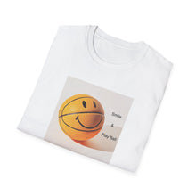 Load image into Gallery viewer, Smile &amp; Play Ball - Unisex Softstyle T-Shirt / 6 colors available
