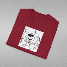 Load image into Gallery viewer, Dancing dog Unisex T-Shirt by B E-Z
