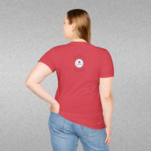 Load image into Gallery viewer, Dance Through The Darkness (Back of Shirt) Unisex T-Shirt by B E-Z - It's A Thing
