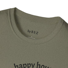 Load image into Gallery viewer, happy spouse, happy house Unisex T-Shirt by B E-Z
