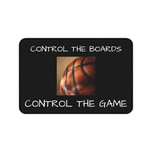 Load image into Gallery viewer, CONTROL THE BOARDS, CONTROL THE GAME Desk Mat (12&quot; x 18&quot;)
