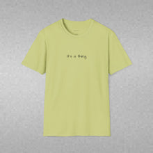Load image into Gallery viewer, Listen To Your Life (Back of Shirt) Unisex T-Shirt by B E-Z - It's A Thing
