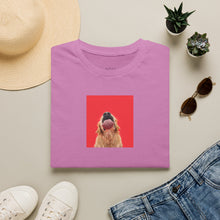 Load image into Gallery viewer, Doggie kiss Unisex T-Shirt by B E-Z
