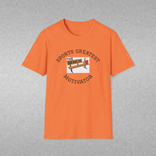 Load image into Gallery viewer, Sports Greatest Motivator- Attitude (see back) Unisex T-Shirt by B E-Z
