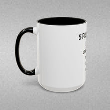 Load image into Gallery viewer, 5 PRINCIPLES Coffee Mug (15oz)
