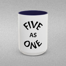 Load image into Gallery viewer, FIVE AS ONE Coffee Mug (15oz)
