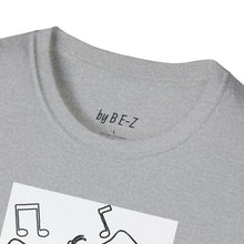 Load image into Gallery viewer, Dancing dog Unisex T-Shirt by B E-Z
