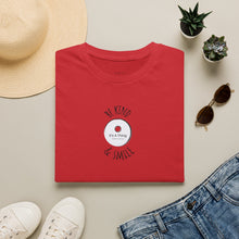 Load image into Gallery viewer, be kind &amp; smile Unisex T-Shirt by B E-Z
