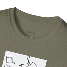 Load image into Gallery viewer, Dancing dog Unisex T-Shirt by B E-Z
