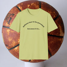 Load image into Gallery viewer, Defense has to be Personal Unisex T-Shirt by B E-Z
