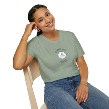 Load image into Gallery viewer, Be Where Your Feet Are Unisex T-Shirt by B E-Z
