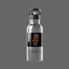 Load image into Gallery viewer, education first Stainless Steel Water Bottle With Straw, 20oz
