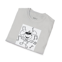 Load image into Gallery viewer, Dancing dog Unisex T-Shirt by B E-Z
