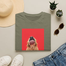 Load image into Gallery viewer, Doggie kiss Unisex T-Shirt by B E-Z
