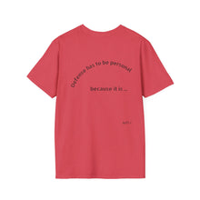 Load image into Gallery viewer, Defense is Personal 2.0 Unisex T-Shirt by B E-Z
