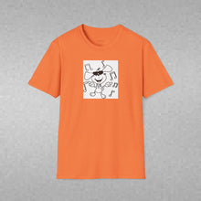 Load image into Gallery viewer, Dancing dog Unisex T-Shirt by B E-Z
