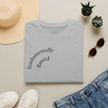 Load image into Gallery viewer, fundamentally flawed Unisex T-Shirt by B E-Z

