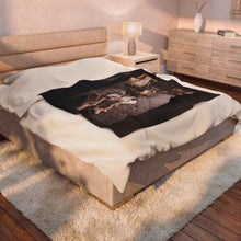 Load image into Gallery viewer, German Shepherd Velveteen Plush Blanket
