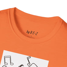 Load image into Gallery viewer, Dancing dog Unisex T-Shirt by B E-Z
