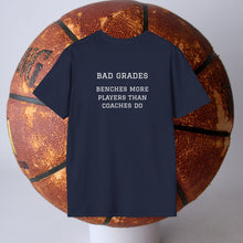 Load image into Gallery viewer, Sports Greatest Motivator- Bad Grades (see back) Unisex T-Shirt by B E-Z
