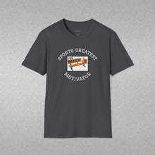 Load image into Gallery viewer, Sports Greatest Motivator- Attitude (see back) Unisex T-Shirt by B E-Z
