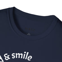 Load image into Gallery viewer, be kind &amp; smile Unisex T-Shirt by B E-Z
