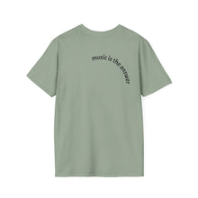 Load image into Gallery viewer, Music is the answer Unisex T-Shirt by B E-Z
