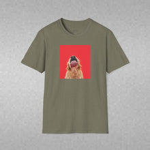Load image into Gallery viewer, Doggie kiss Unisex T-Shirt by B E-Z
