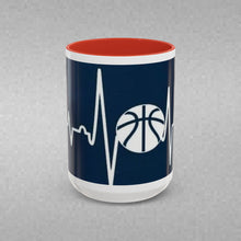 Load image into Gallery viewer, BASKETBALL PULSE Coffee Mug (15oz)
