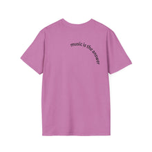 Load image into Gallery viewer, Music is the answer Unisex T-Shirt by B E-Z
