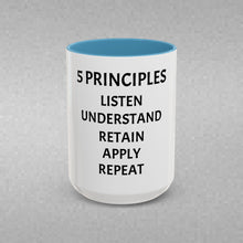 Load image into Gallery viewer, 5 PRINCIPLES Coffee Mug (15oz)
