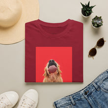 Load image into Gallery viewer, Doggie kiss Unisex T-Shirt by B E-Z
