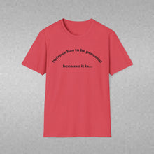 Load image into Gallery viewer, Defense is Personal Unisex T-Shirt by B E-Z
