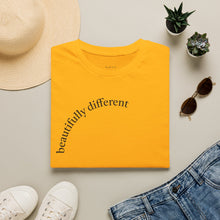 Load image into Gallery viewer, beautifully different Unisex T-Shirt by B E-Z
