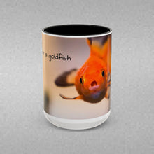 Load image into Gallery viewer, be a goldfish Coffee Mug (15oz)
