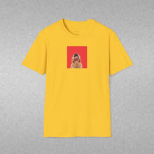 Load image into Gallery viewer, Doggie kiss Unisex T-Shirt by B E-Z
