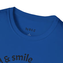 Load image into Gallery viewer, be kind &amp; smile Unisex T-Shirt by B E-Z
