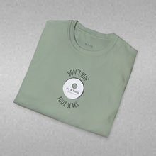 Load image into Gallery viewer, don't hide your scars Unisex T-Shirt by B E-Z
