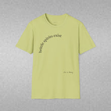 Load image into Gallery viewer, brittle spirits exist Unisex T-Shirt by B E-Z
